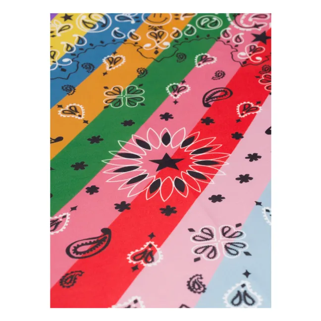 Bandana Small Arc-en-Ciel Soie | Bleu