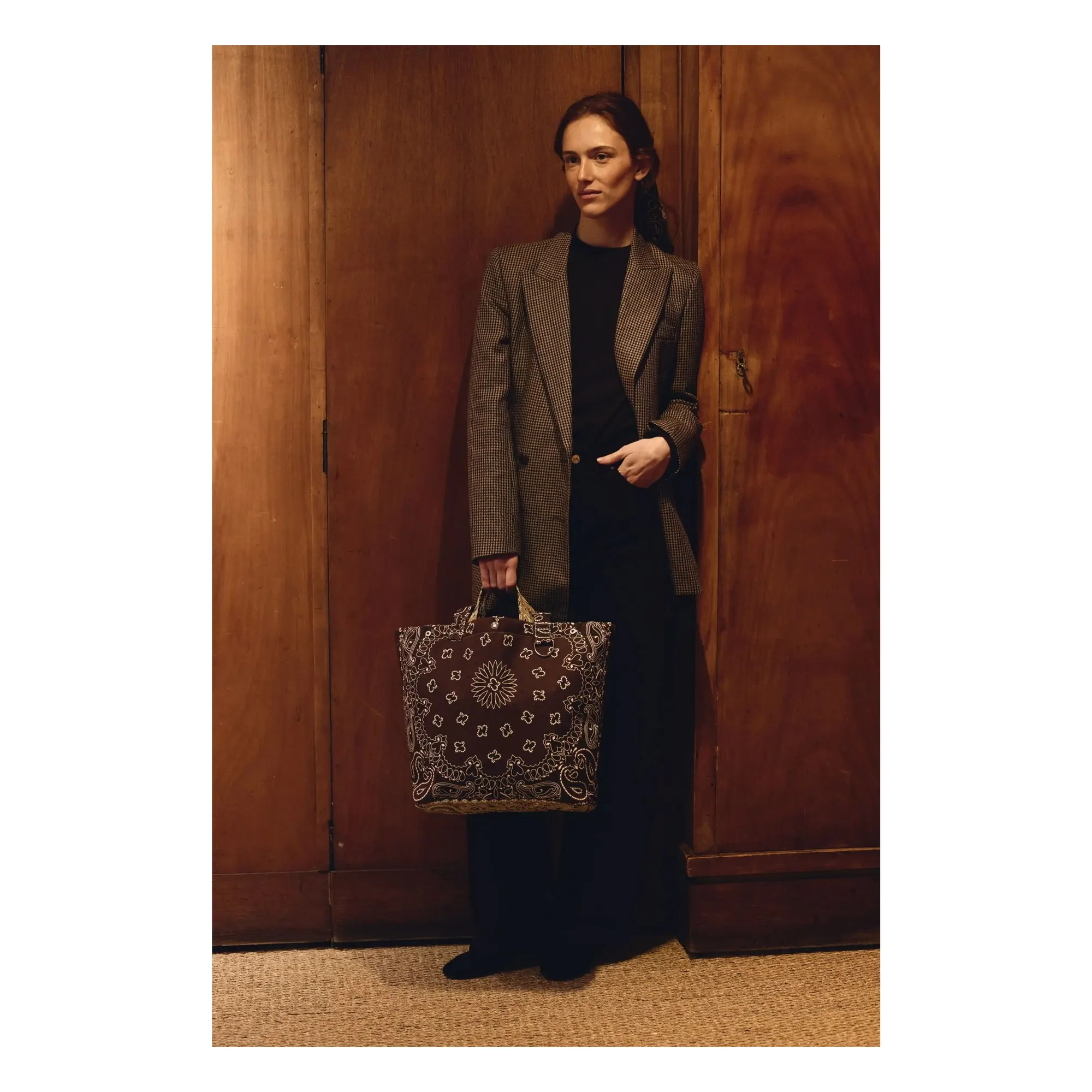 Maxi Tote | Marron- Image produit n°1