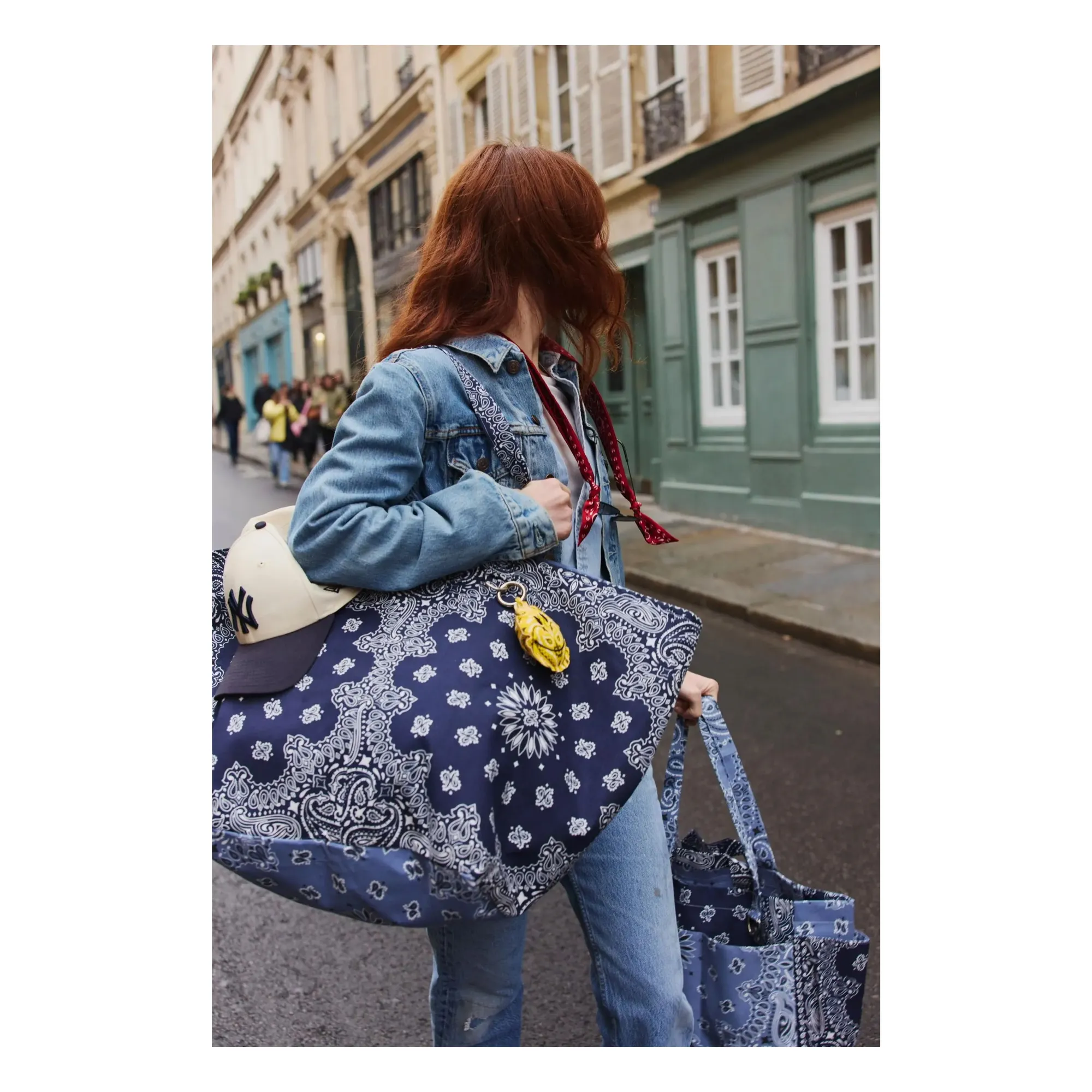 Maxi Basket | Bleu marine- Image produit n°1