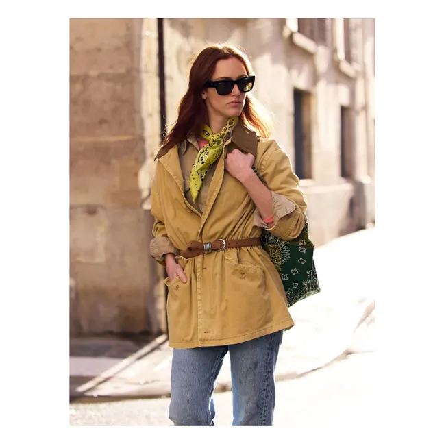 Bandana Seda Pequeña | Amarillo