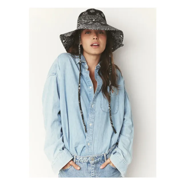 Capelán de algodón | Negro