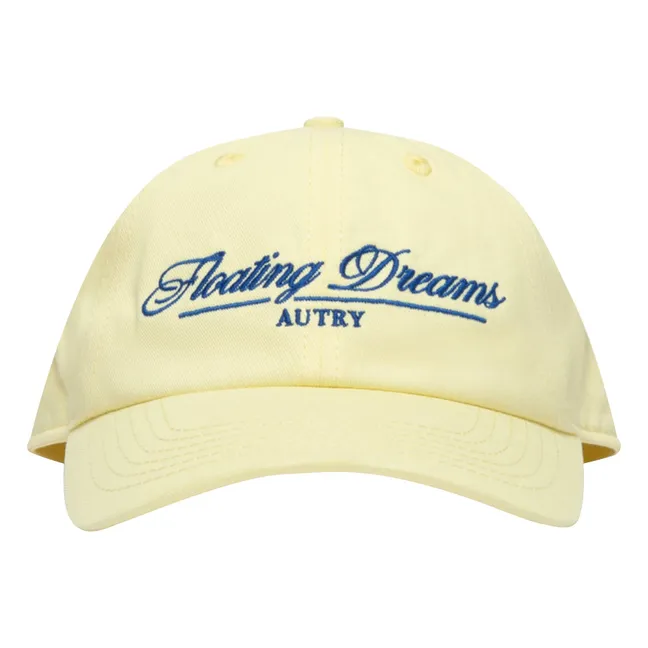 Floating Dreams cap | Pale yellow