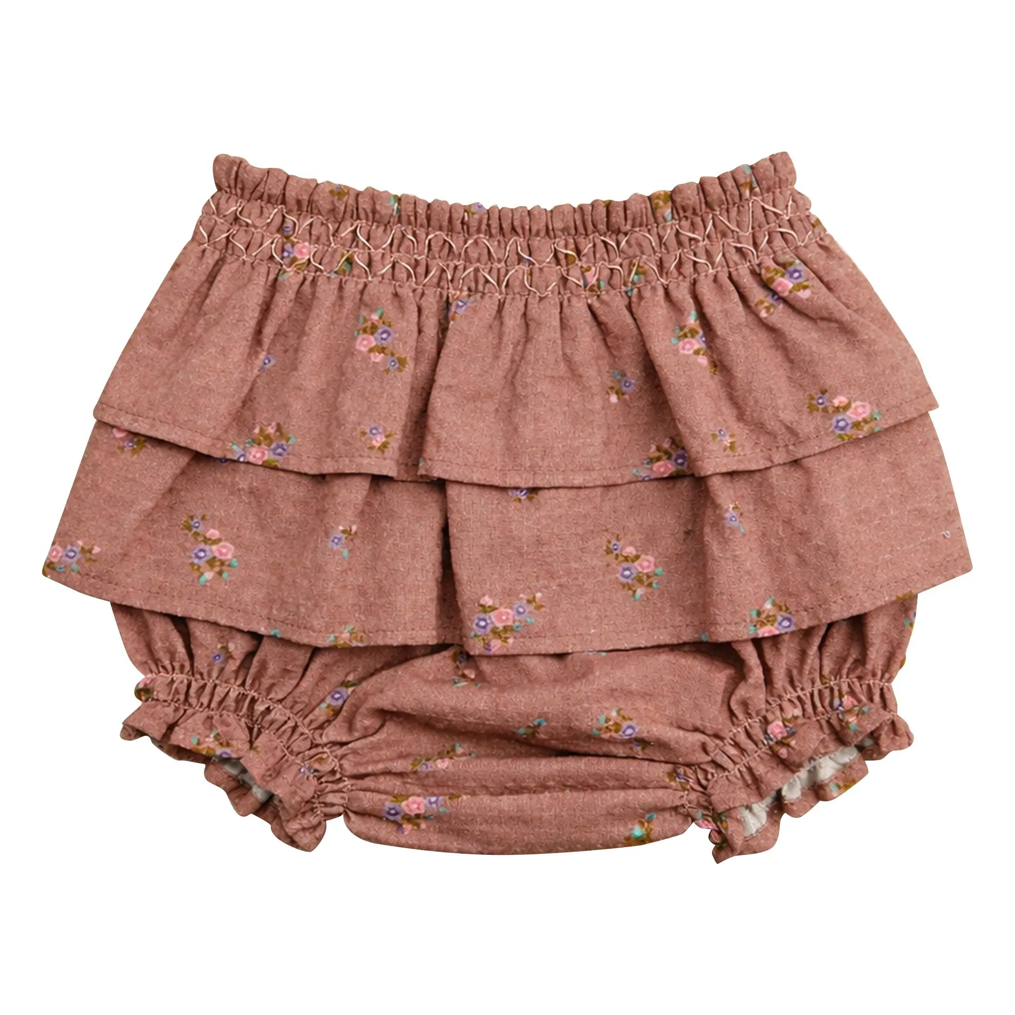Lililotte Women's Dusty Pink Bloomer Célestine Fleuri Organic Cotton