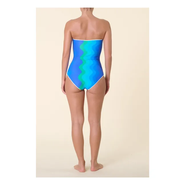 Maillot Une Pièce Luna | Bleu