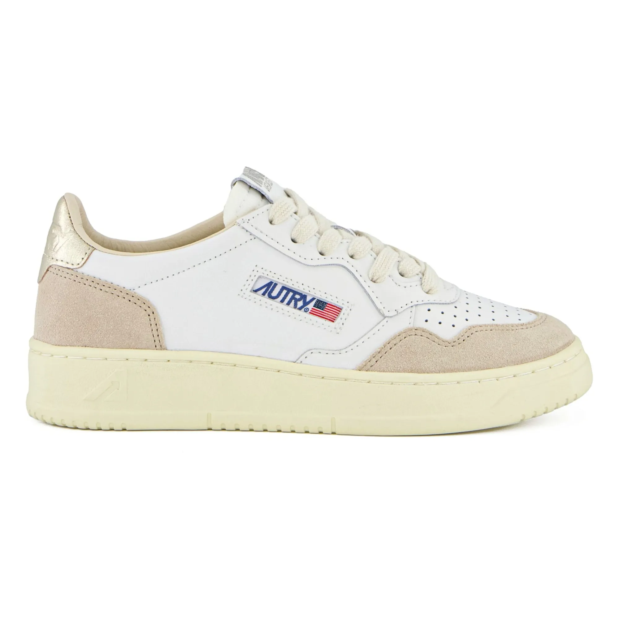Autry Gold Medalist Low Leather/Suede Sneakers