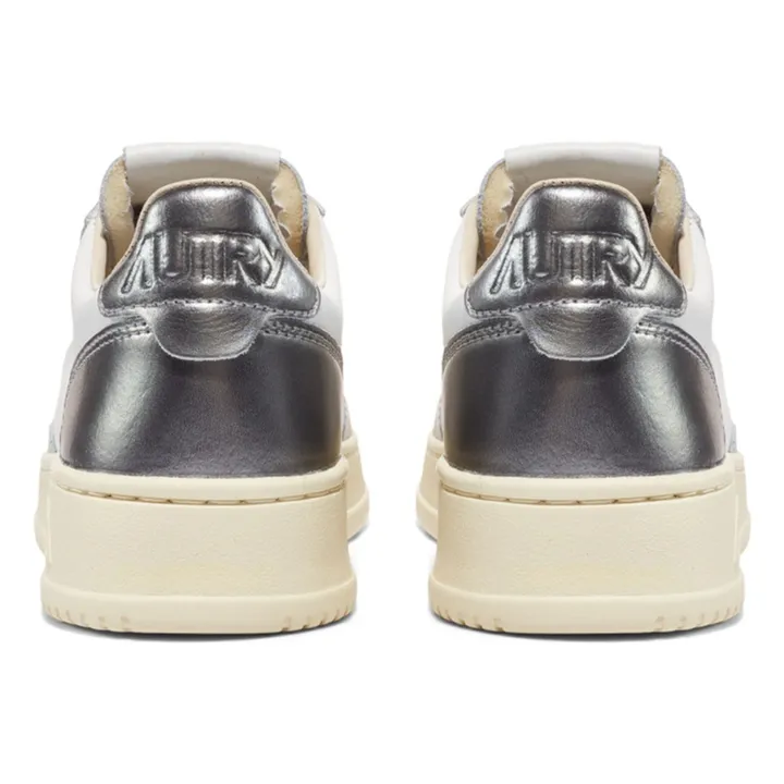 Baskets Medalist Low Cuir Bicolore | Charcoal grey- Product image n°2