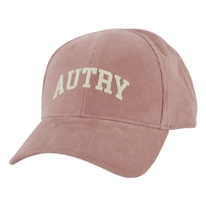 Gorra de béisbol de terciopelo | Rosa- Imagen del producto n°1