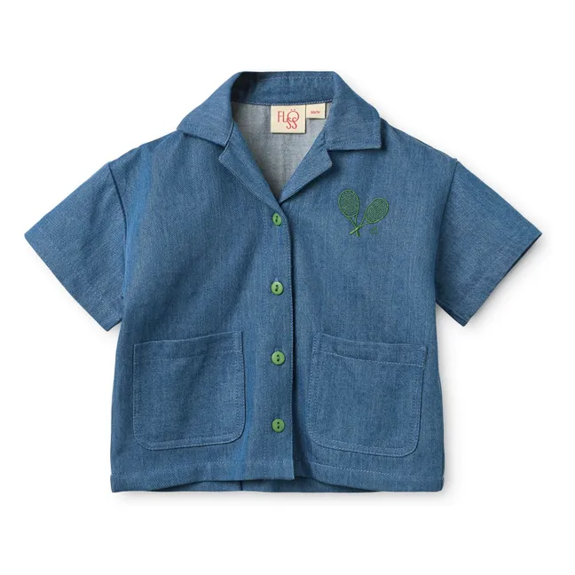 Chemise Denim Victor | Bleu