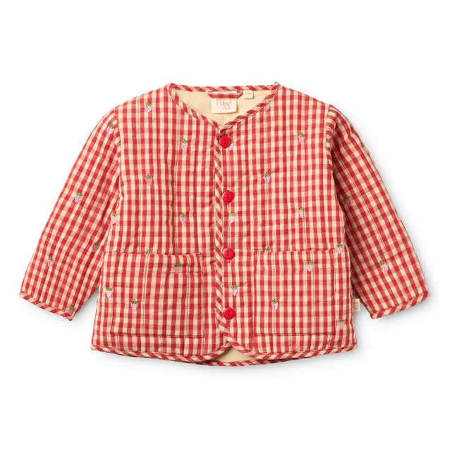 Veste Molly Vichy | Rouge
