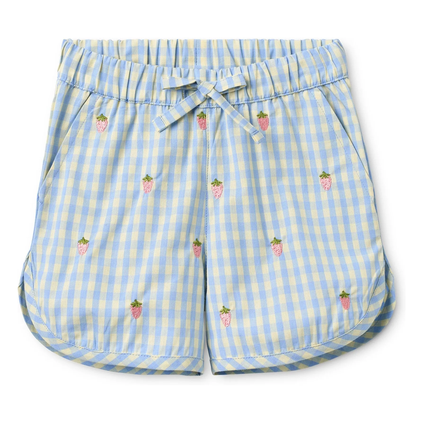 Flöss Pale Blue Millie Vichy Shorts