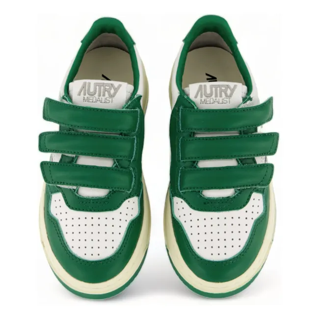 Zapatillas bajas de piel Kids Kidstripes | Verde