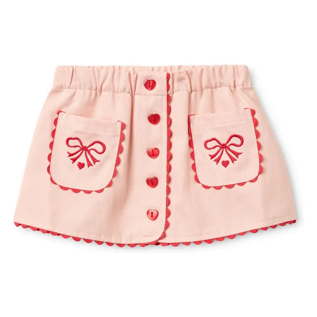 Falda Elina | Rosa Pálido