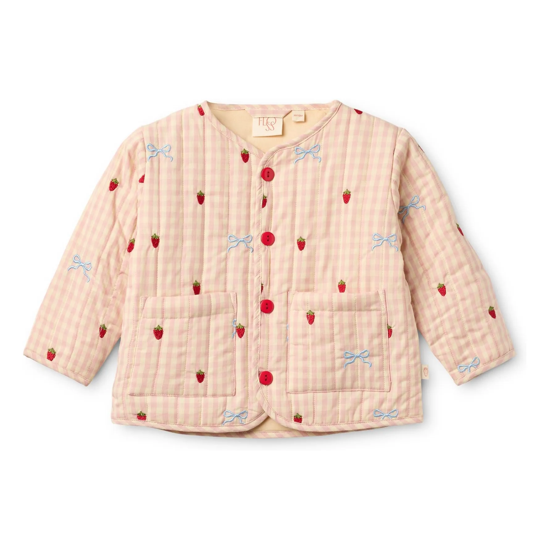 Flöss Apricot Dolly Vichy Jacket