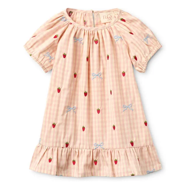 Robe Dolly Vichy | Abricot