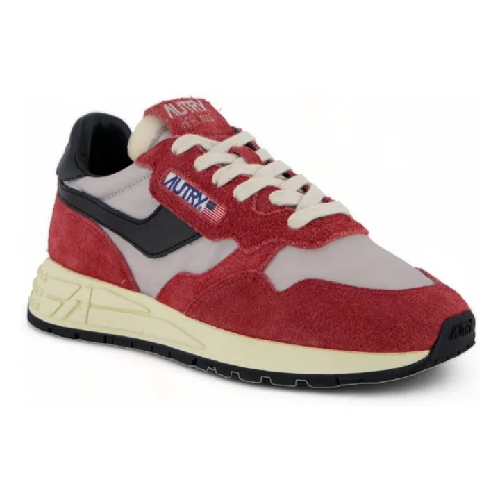 Reelwind Low Nylon Sneakers | Dark red- Product image n°1
