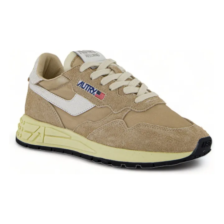 Reelwind Low Nylon Sneakers | Beige- Product image n°1