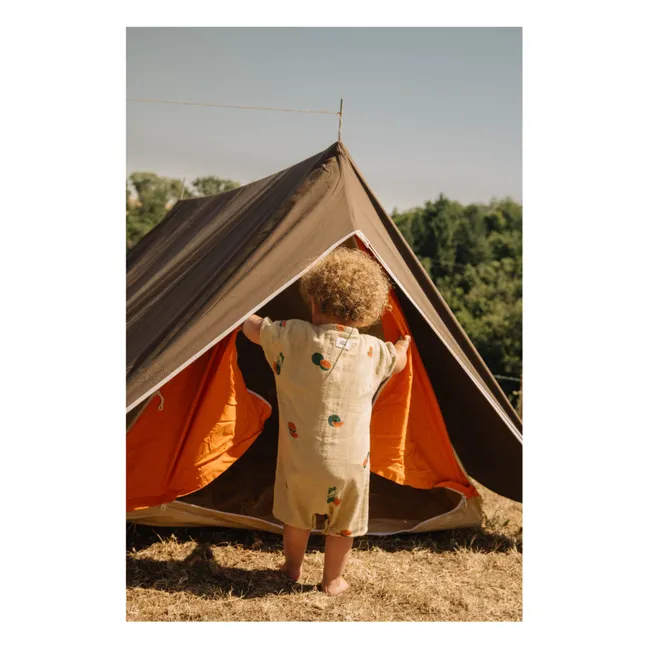 Combishort Bebecito Watermelon Organic Cotton | Sage