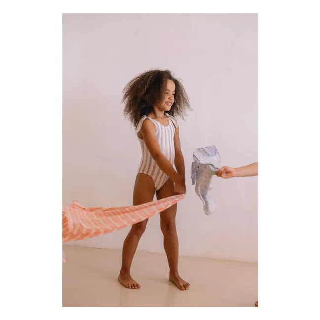 Roberta Organic Cotton Swimsuit | Lilac