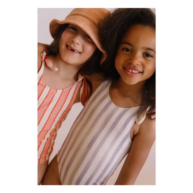 Roberta Organic Cotton Swimsuit | Lilac