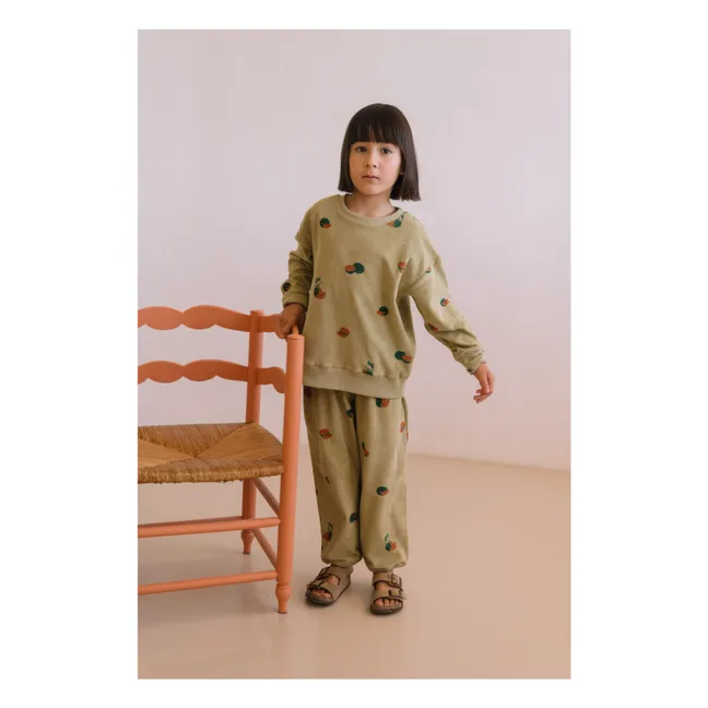 Sudadera Bart Watermelon Algodón Ecológico Toalla | Khaki