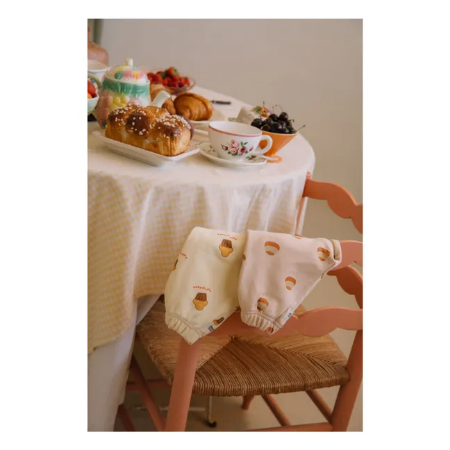 Pantaloni in pile Porgy Brioches | Giallo