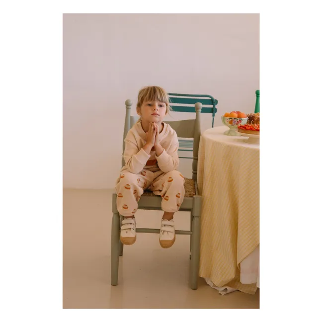 Pantaloni in pile Porgy Brioches | Giallo