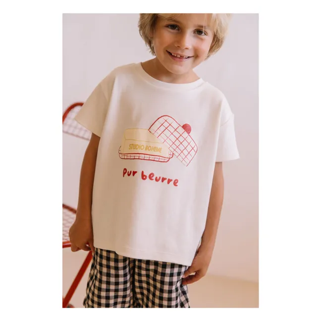 T-shirt Essential Beurrier Coton Bio | Ecru