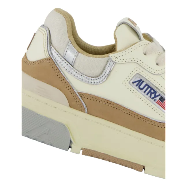 Baskets CLC Low Cuir/Suède | Beige