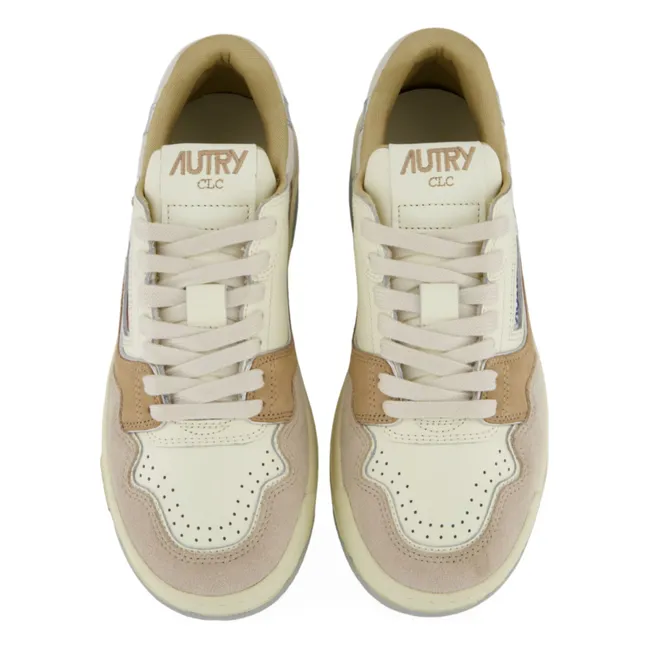 Baskets CLC Low Cuir/Suède | Beige
