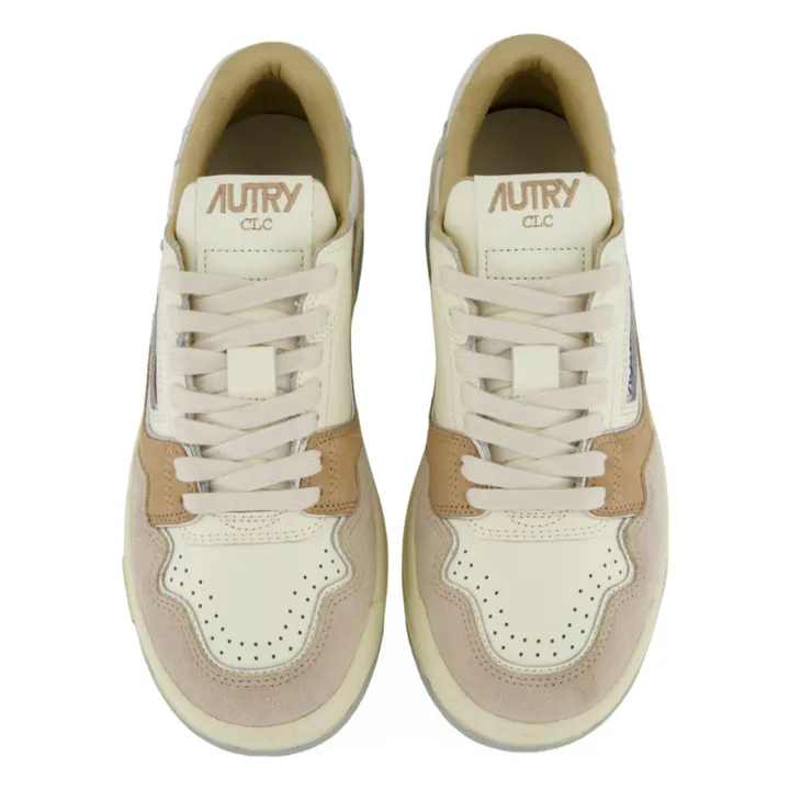 CLC Low Leather/Suede Sneakers | Beige- Product image n°4