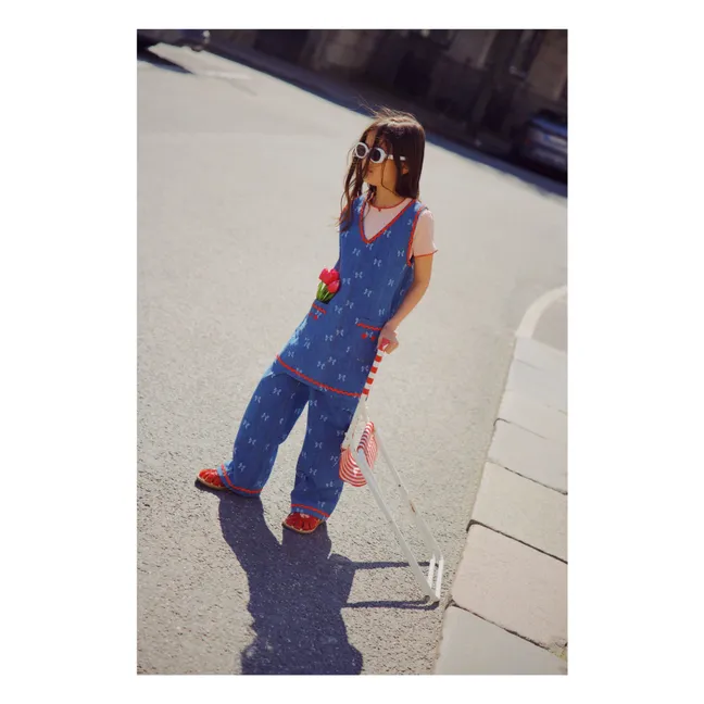 Nudos Jean Eva | Azul