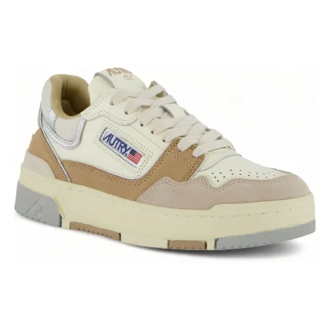 Baskets CLC Low Cuir/Suède | Beige
