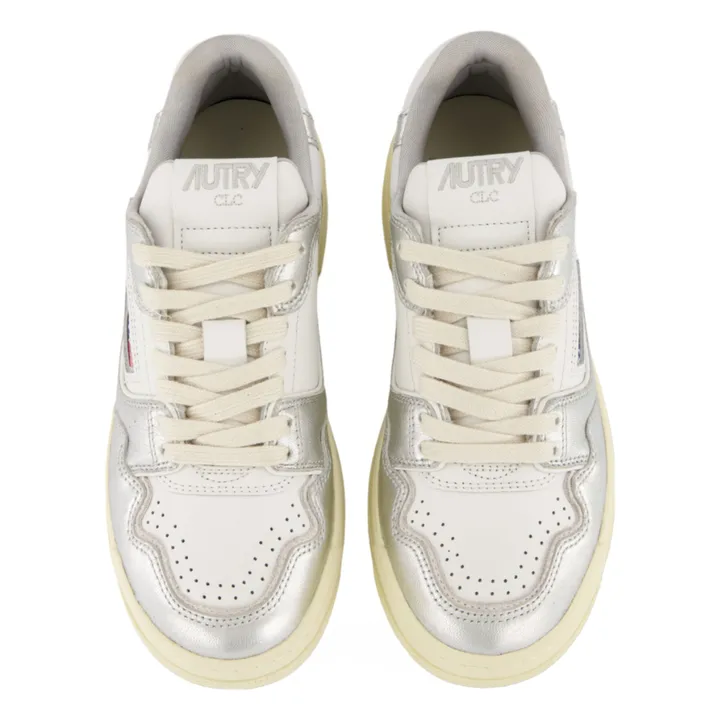 CLC Low Metallic Sneakers | Silver- Product image n°4