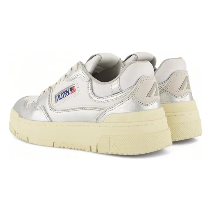 CLC Low Metallic Sneakers | Silver- Product image n°2