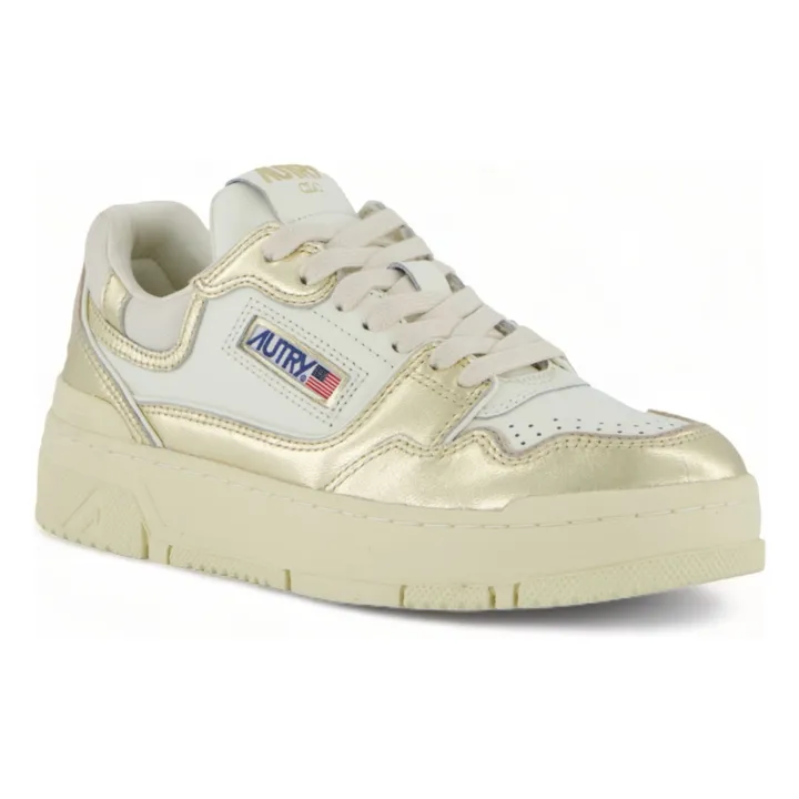 CLC Low Metallic Sneakers | Gold- Product image n°1