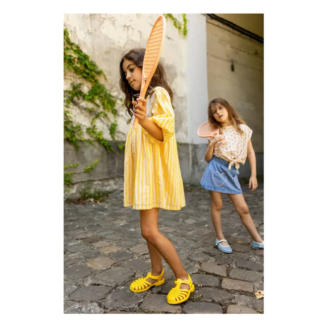 Pauly Striped Dress | Yellow