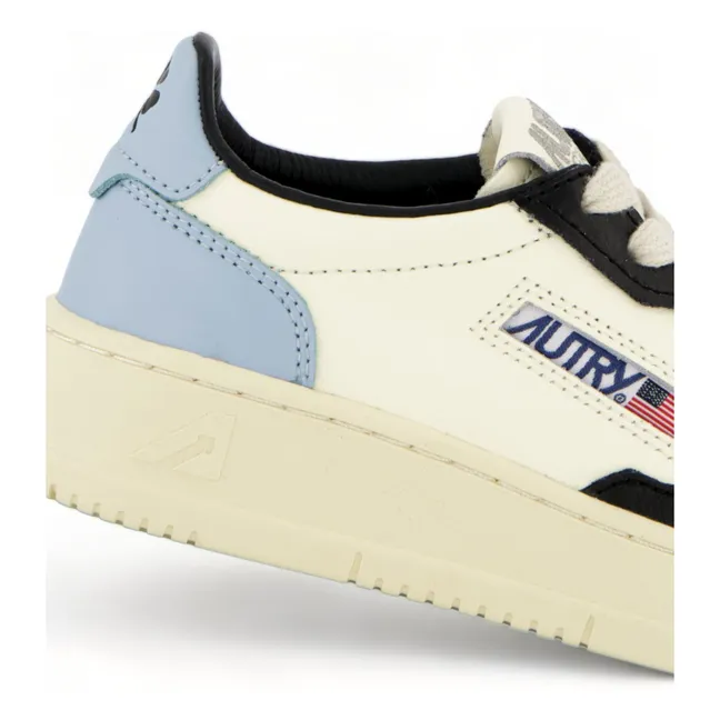 Cestini per bambini Medalist Low Cuir Bicolore | Blu