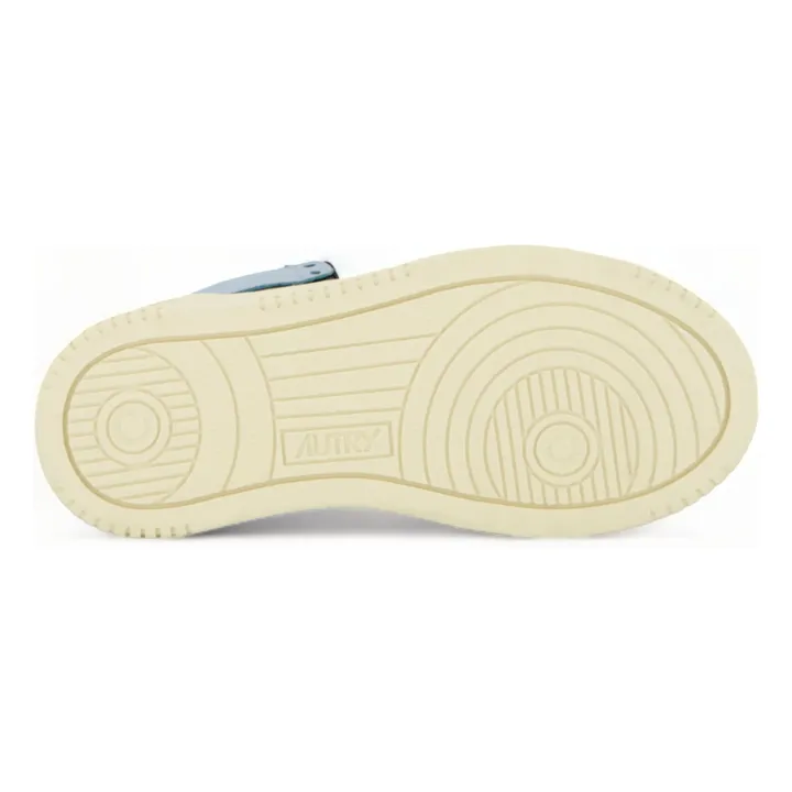 Baskets Kids Medalist Mid Cuir Bicolore | Bleu- Image produit n°3