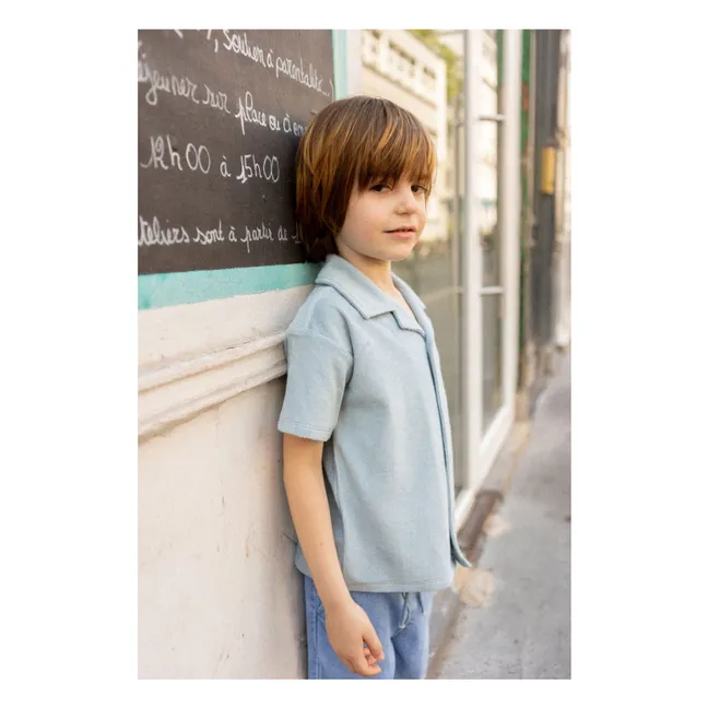 Chemise Magnum Eponge | Bleu Clair