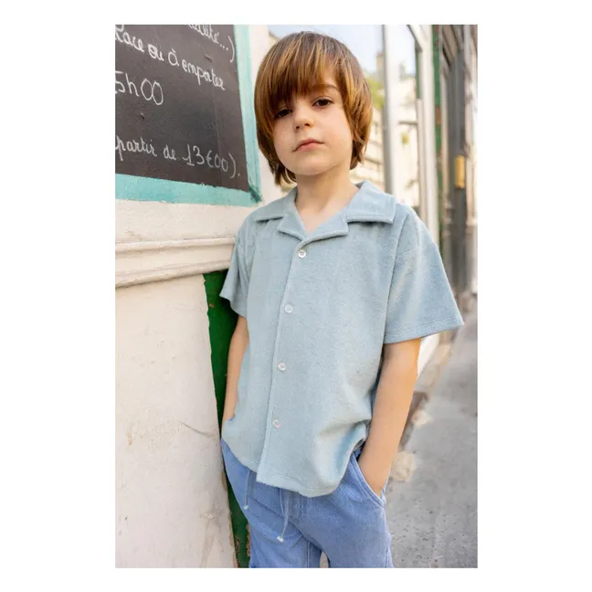 Chemise Magnum Eponge | Bleu Clair