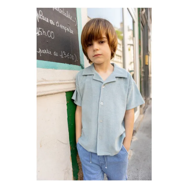 Chemise Magnum Eponge | Bleu Clair