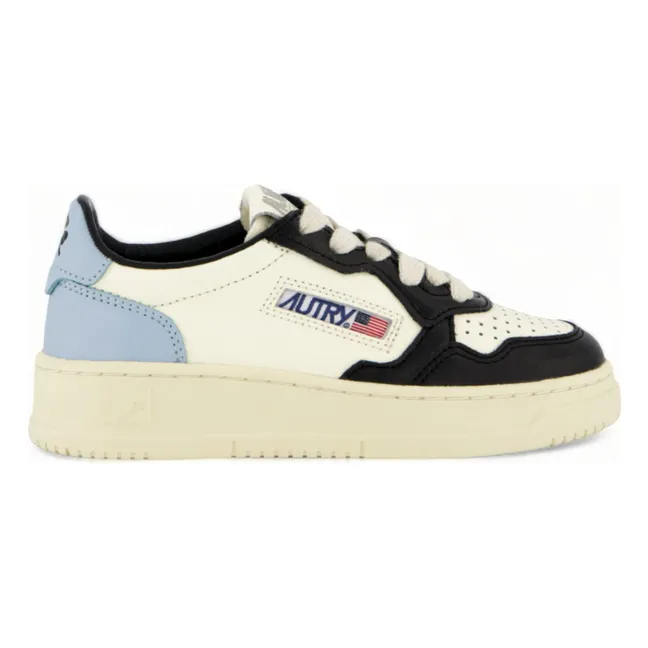 Cestini per bambini Medalist Low Cuir Bicolore | Blu