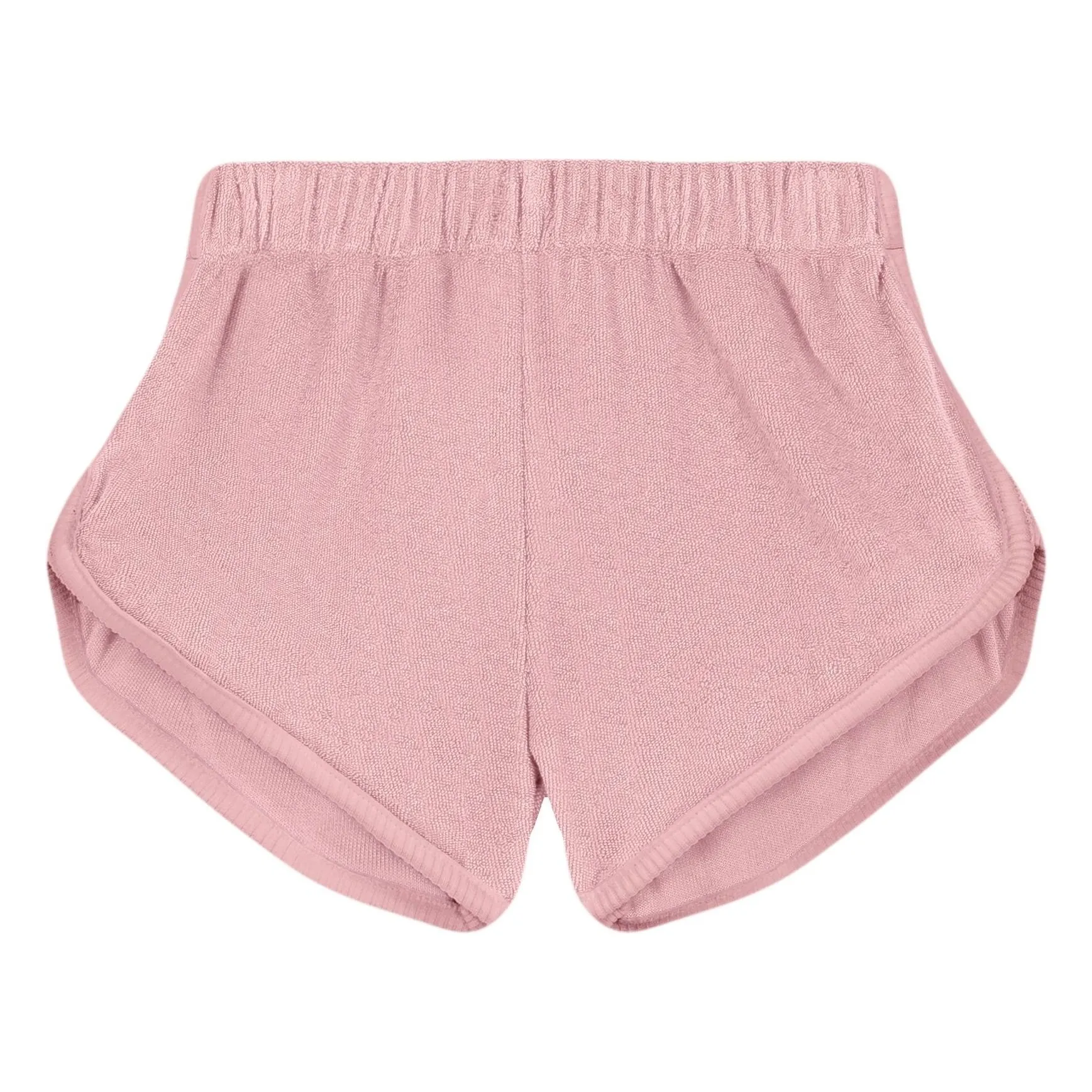 We Are Kids Soft Pink Juju Organic Cotton Towelling Shorts