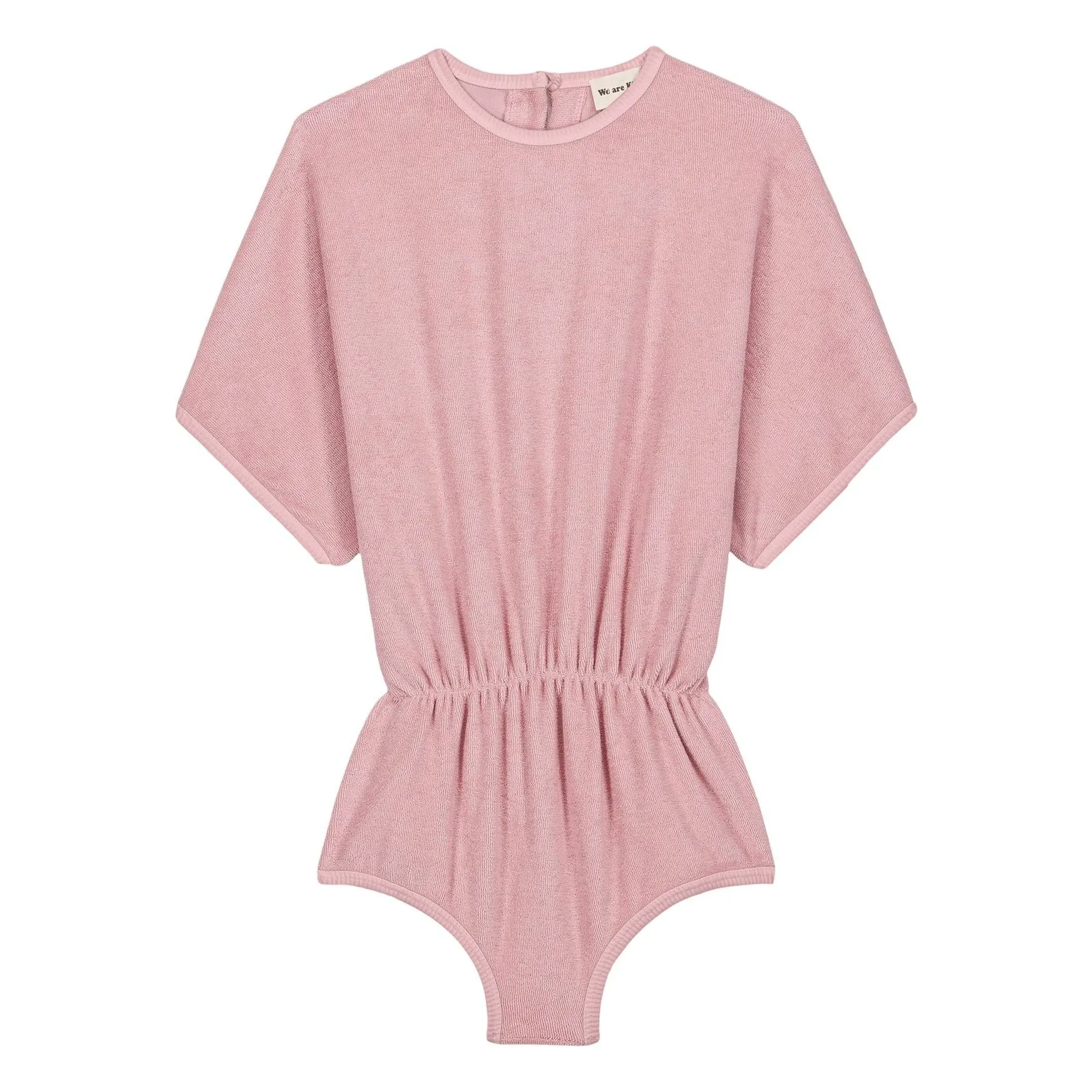 Combishort Romy Eponge Coton Bio | Rose tendre- Image produit n°0