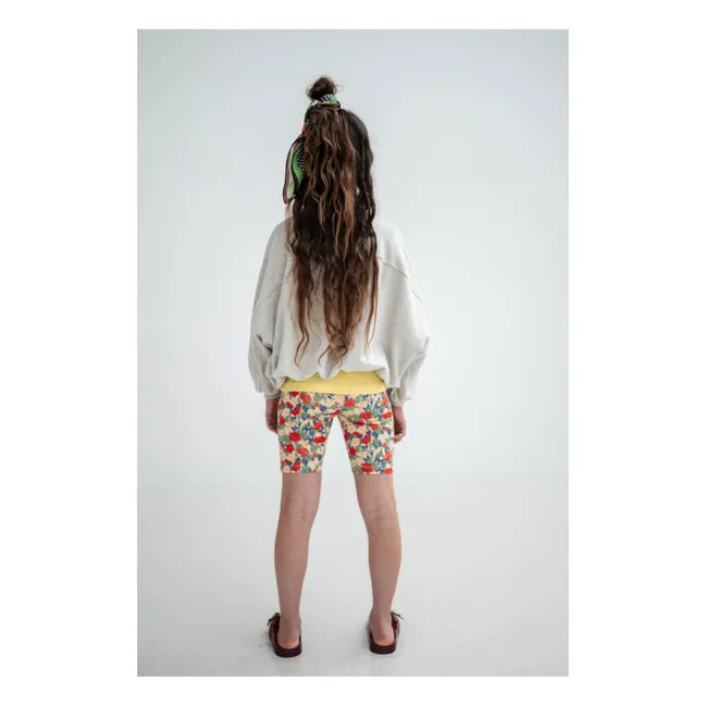 Culotte Flowery Fibras recicladas | Amarillo palo