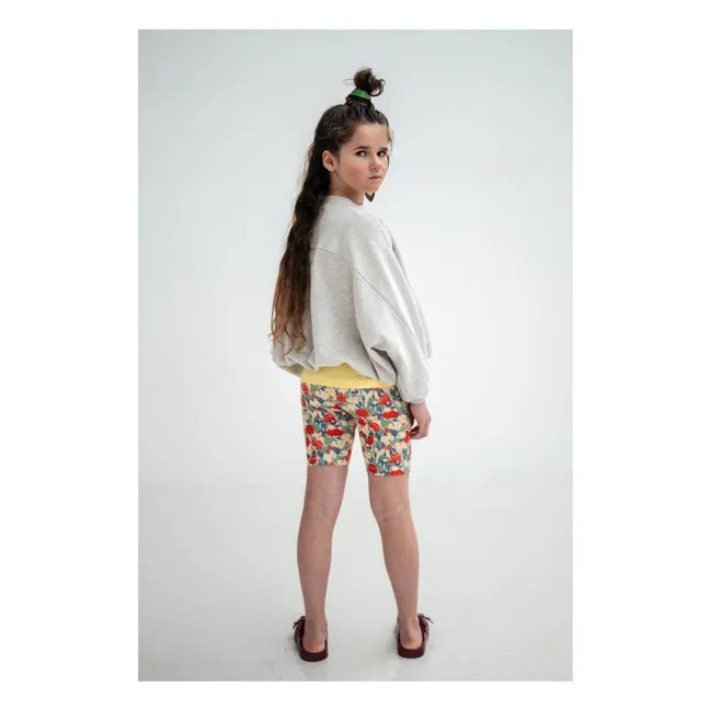 Culotte Flowery Fibras recicladas | Amarillo palo