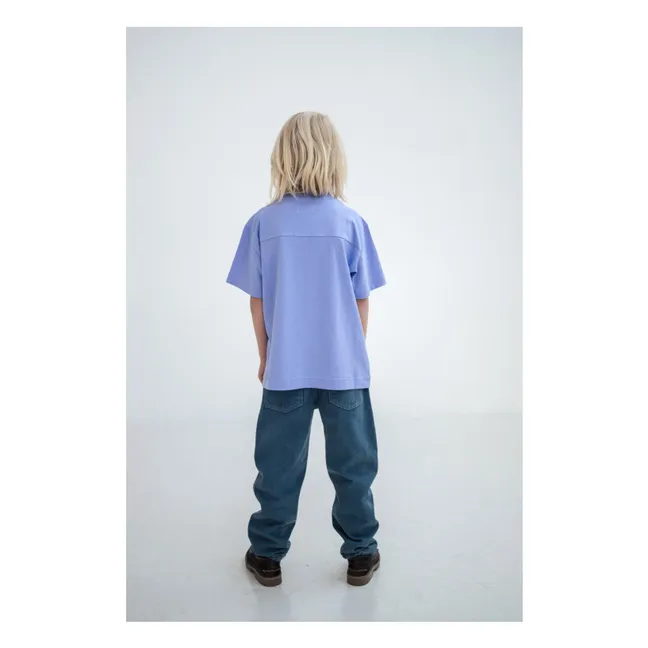 Logo T-shirt Organic cotton | Lilac