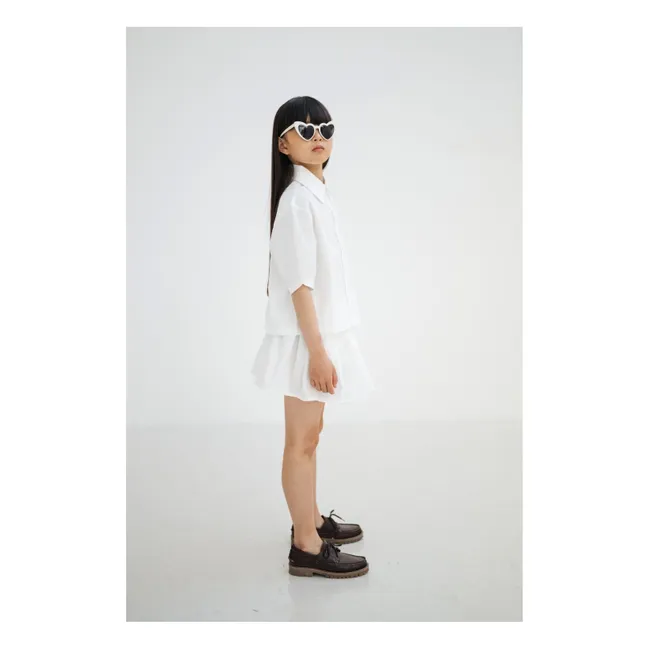 Camisa de algodón orgánico | Blanco