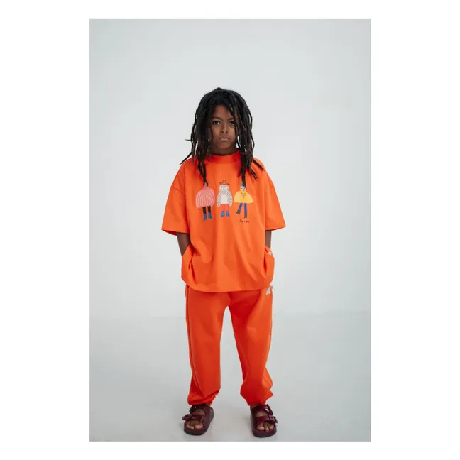 Crewneck Sweat Algodón orgánico | Naranja