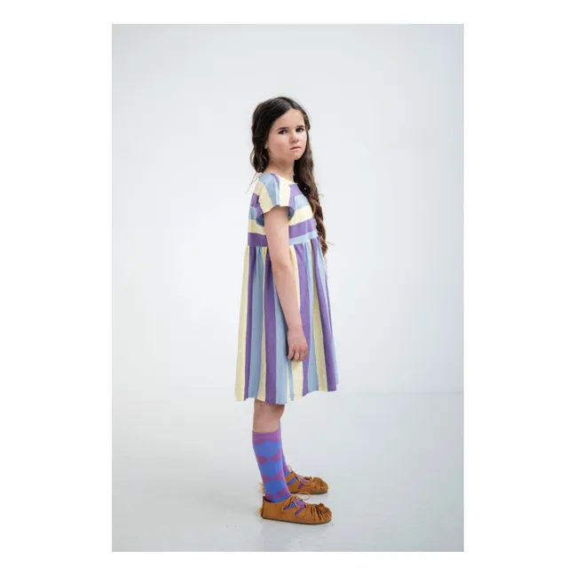 Chaussettes Hautes Losange | Violet